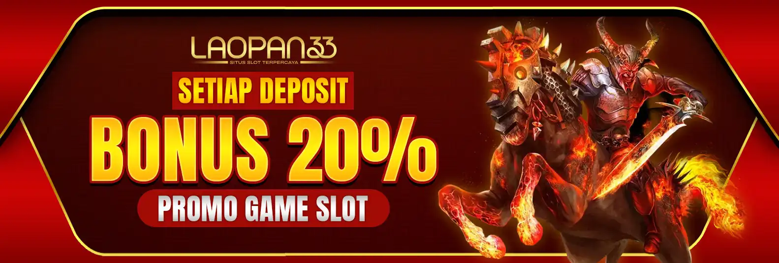 BONUS NEXT DEPOSIT 20% SLOT